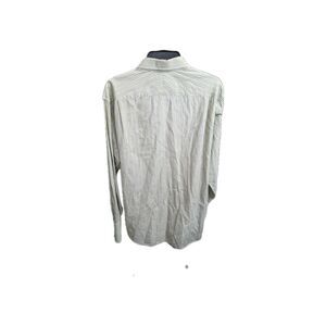 Alfred Dunhill London Striped Cotton Dress Shirt 16.5 L Made in England Luxury